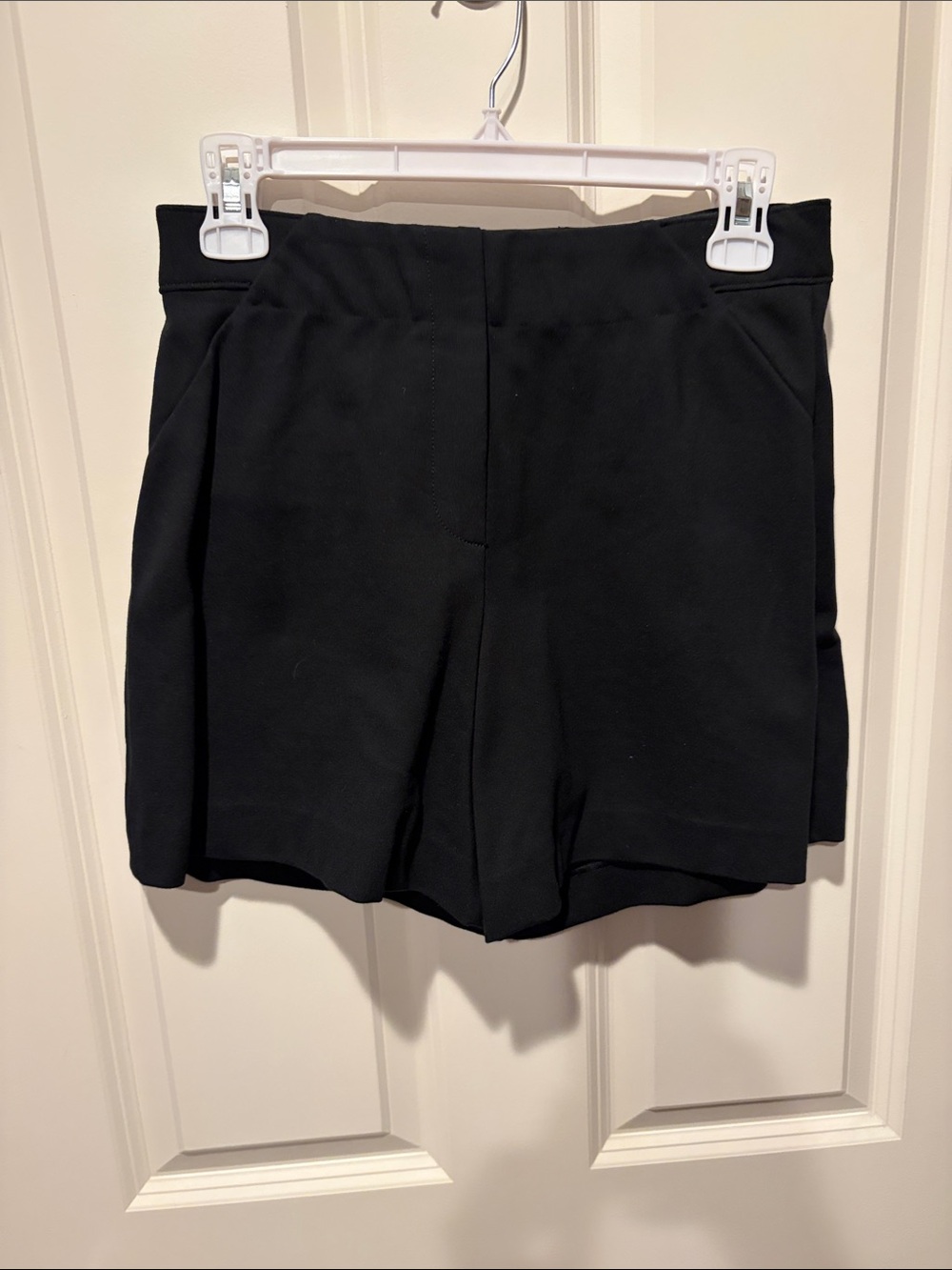SPANX Black High-Waist Pull-On Sculpting Shorts